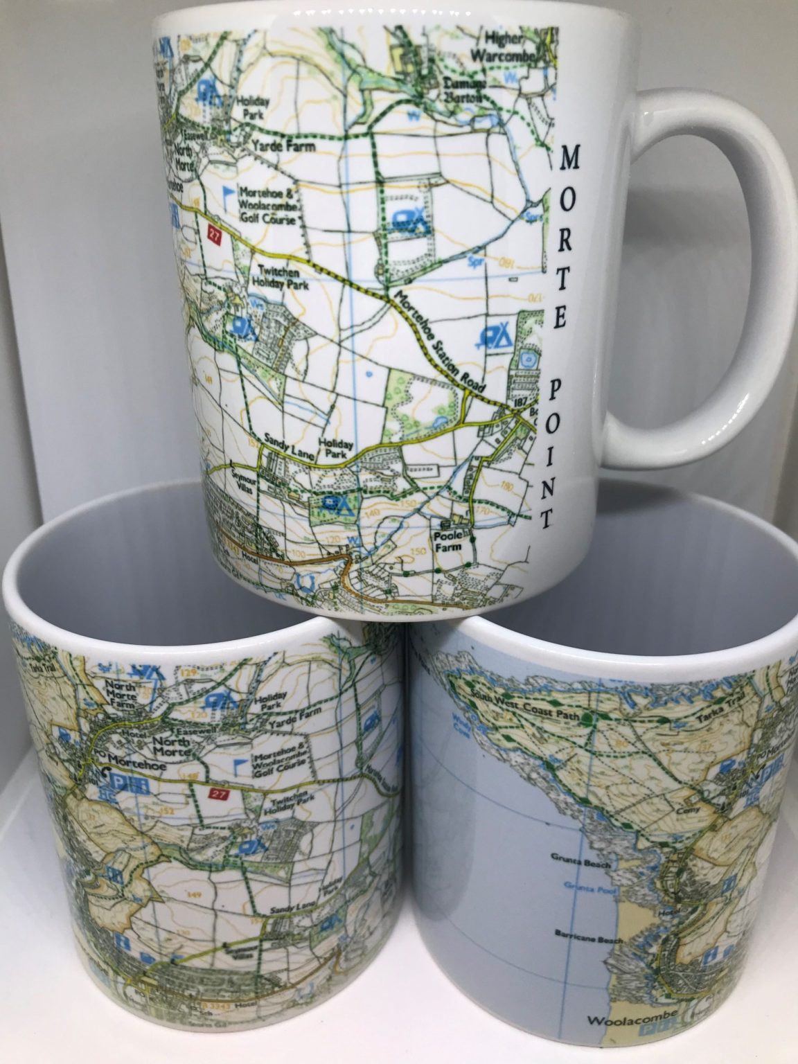 Woolacombe Map Mug – Woolacombe T.I.C. Store