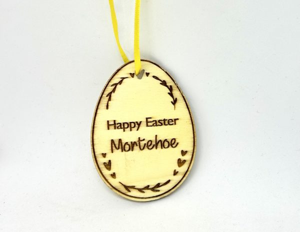 Decoration - Happy Easter Mortehoe