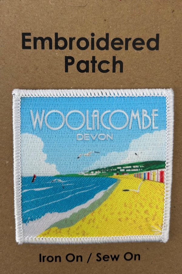 Embroidered Woolacombe Patch